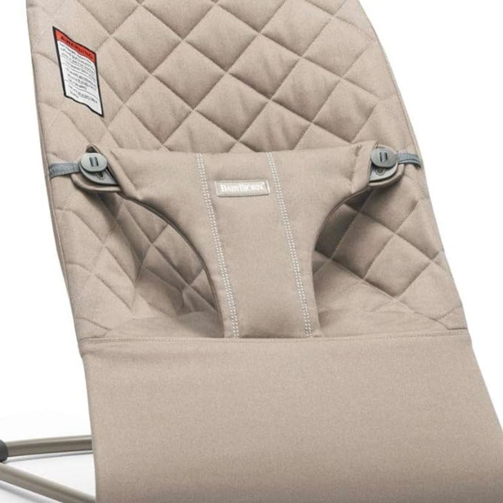Baby Bjorn Quilted Cover in Sand Gray